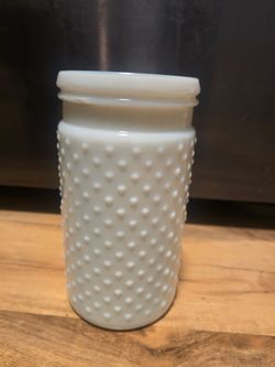 Hobnail Milkglass Vase