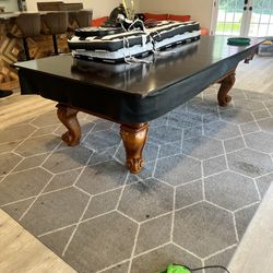 Pool Table With Custom Top To Converter To Table 