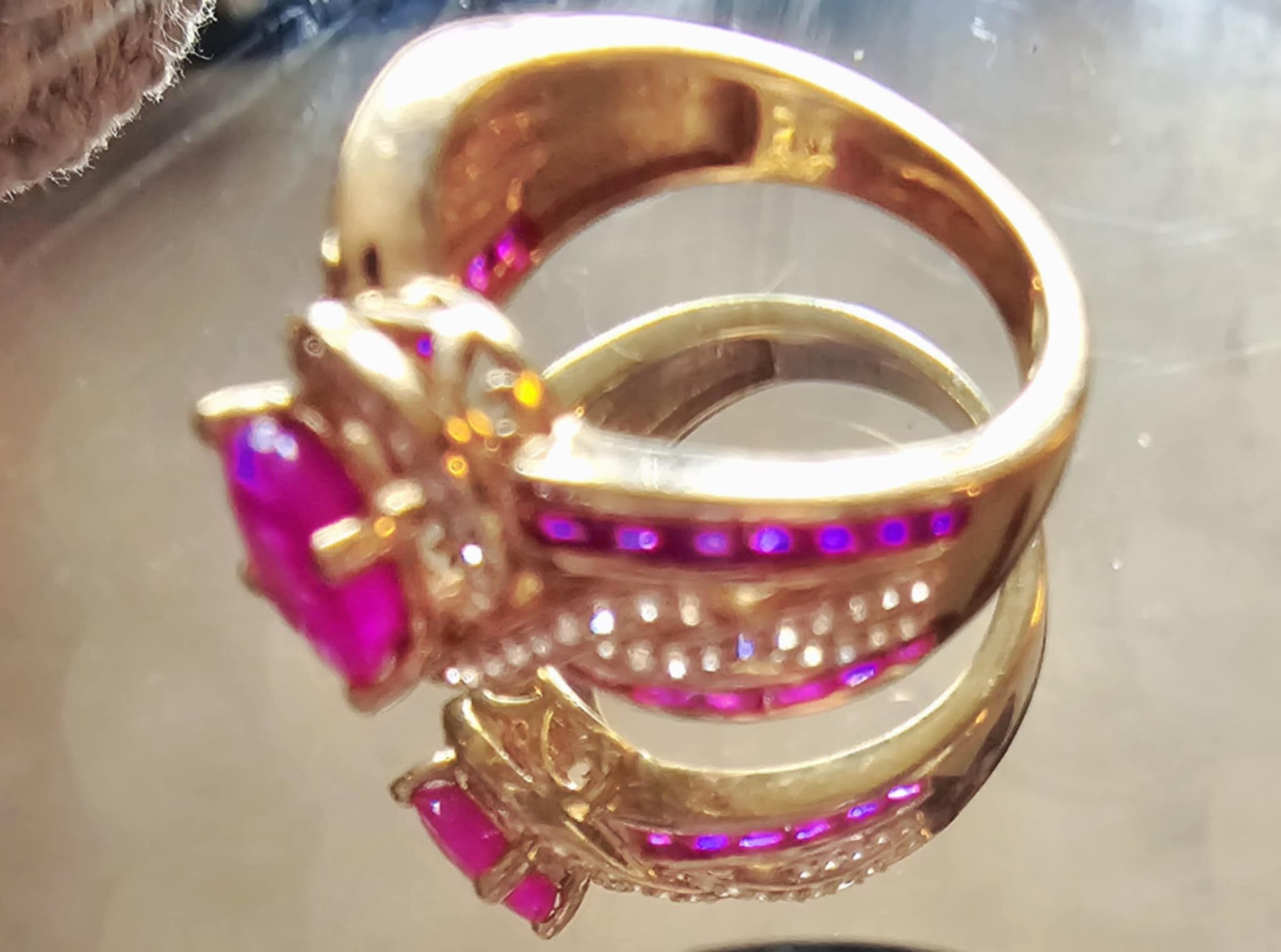 Pink Ruby Ring