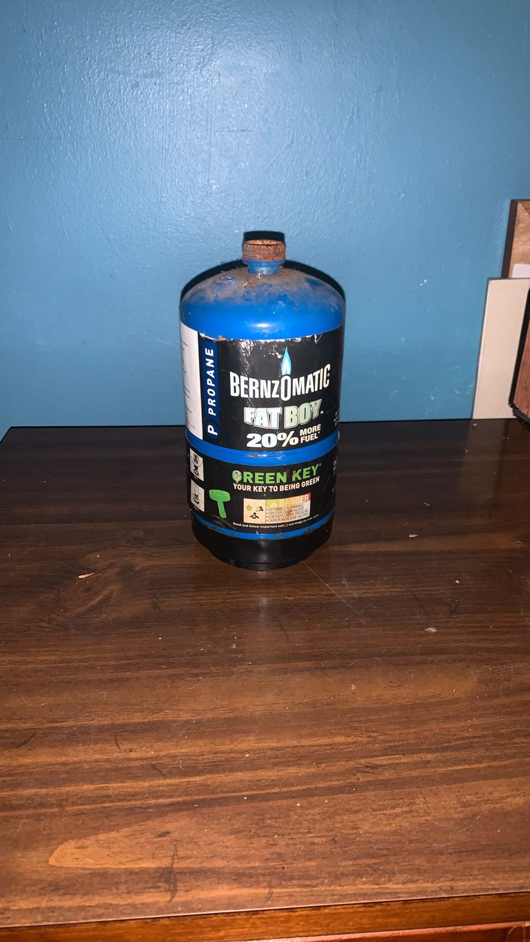 Bernzomatic Fat Boy Propane Cylinder