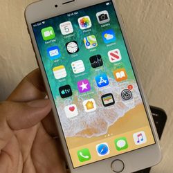 Unlocked Gold iPhone 6 Plus 128GB 99% Battery