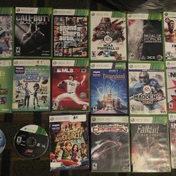 Xbox 360 Games & Xbox 360 Kinect Games