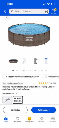 Parts for 14 ft. X 42” pool , everything but liner
