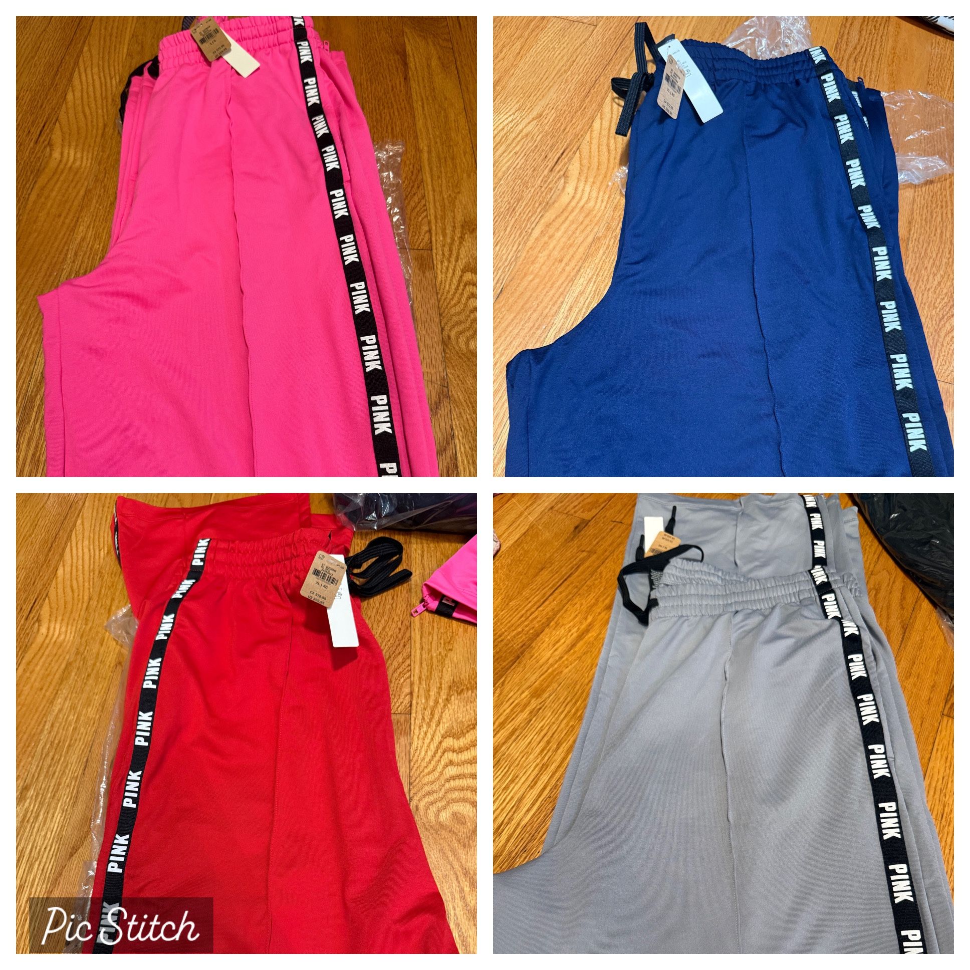 New Vs Pink Track Pants / Victoria’s Secret $30 Each