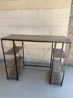 Rustic office desk