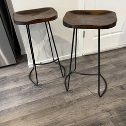 Wooden Barstools