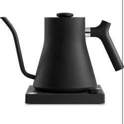 Fellow Stagg EKG Electric Gooseneck Kettle - Pour-Over Coffee and Tea Kettle - Stainless Steel Kettle Water Boiler - Quick Heating Electric Kettles fo