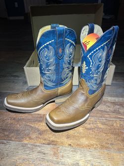 Blue AISPURO Boots US size 7.5 Mex 26.5