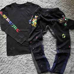 Chrome Hearts Longsleeve & Gallery Dept Sweatpants