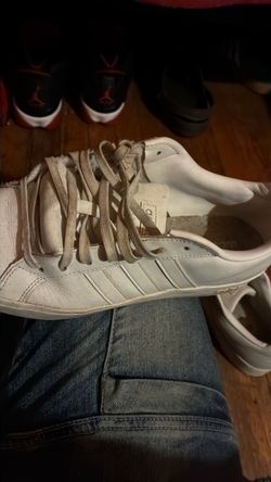 Adidas all white 10/5