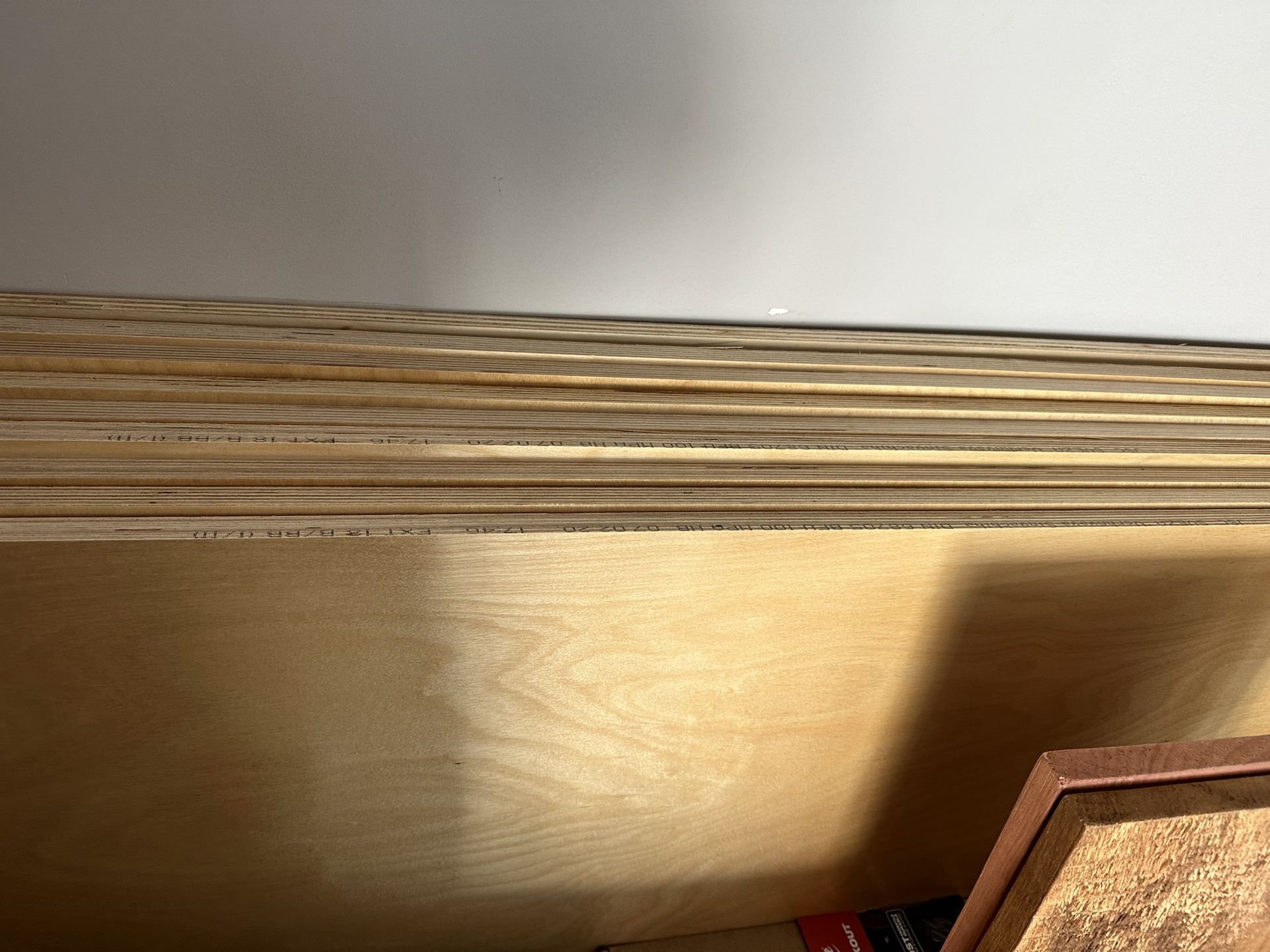 Imported Baltic birch b/bb Plywood 9 4x4 Sheets
