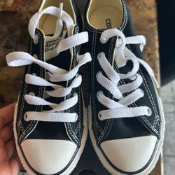 Black Converse-little Kids-12c