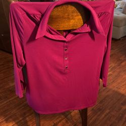 Charter Club Blues 3/4 Sleeve 