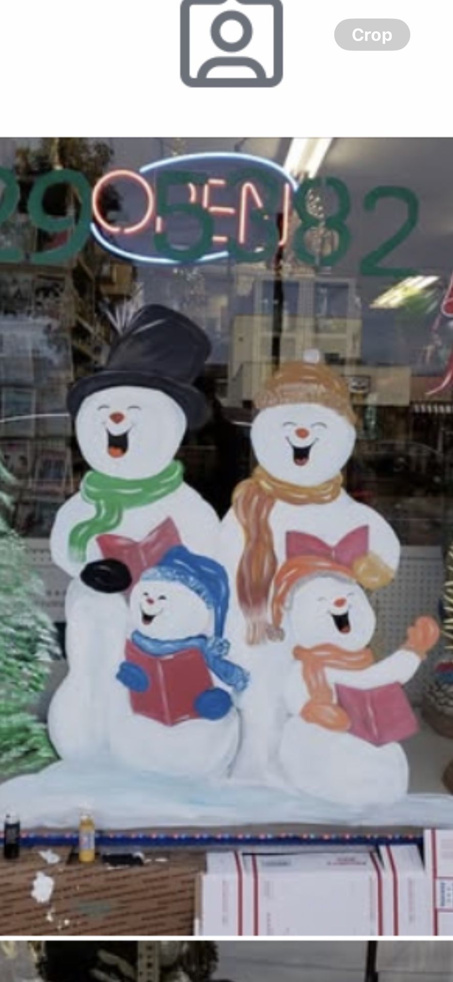 Free Window, Painting, Snowman Some Wreaths Mistletoes Make Your Window Look Nice For Christmas Holiday