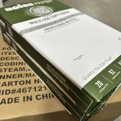 20lb 92 Brightness Copy Paper 8.5x14 Boise X9 2 Packs $10