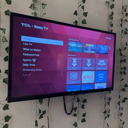32 In TCL HD Roku Tv