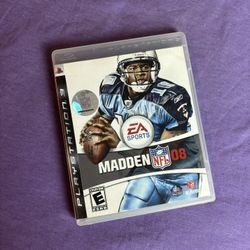 Madden 08 PS3 