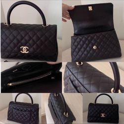 limited edition / seasonal fall Chanel Caviar Quilted Flap Bag