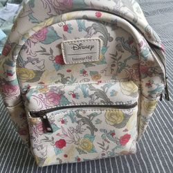 Beauty And The Beast Loungfly Mini Backpack