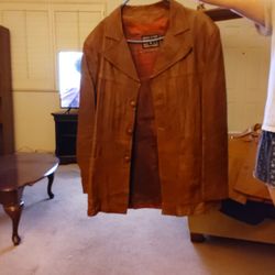 Brown Leather Jacket