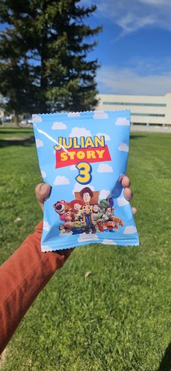 Custom Chip Bag Party Favors