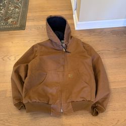 Size Large Tan Carhartt Jacket