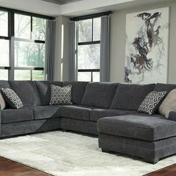 Lane Grey Sectional 

