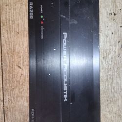 2hm  Stable 2500d Power Acoustic One Ch Amp
