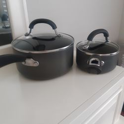 CIRCULON POTS BOTH FOR $15; 3QT. & SMALL 1QT, LIFE WARRANTY 