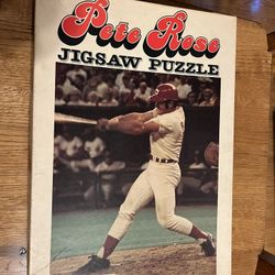 1972 Pete Rose Jigsaw Puzzle
