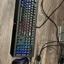 Keyboard and mouse