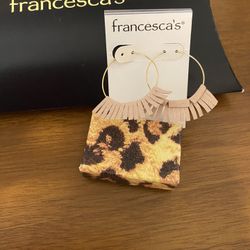 Francesca’s Moroccan Style Hoop Earrings