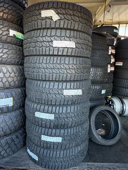 🚨‼️ vendo set de llantas Lt 37x12.50 17 Hankook tires