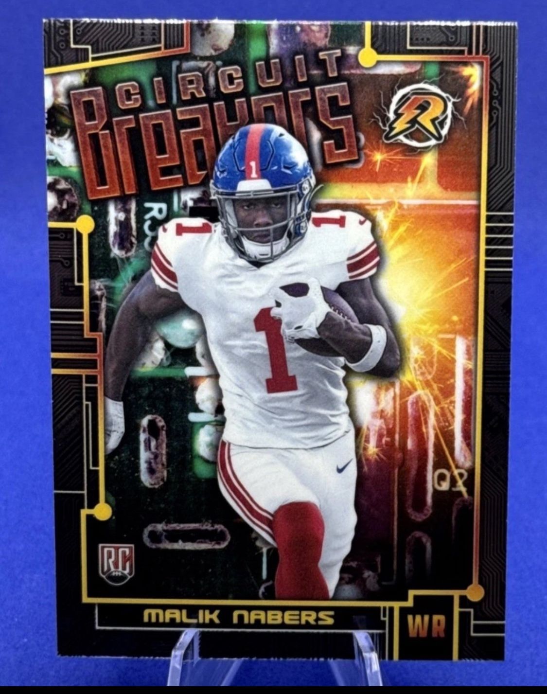2024 Topps Resurgence Circuit Breakers Malik Nabers #CB-2 Refractor (RC)