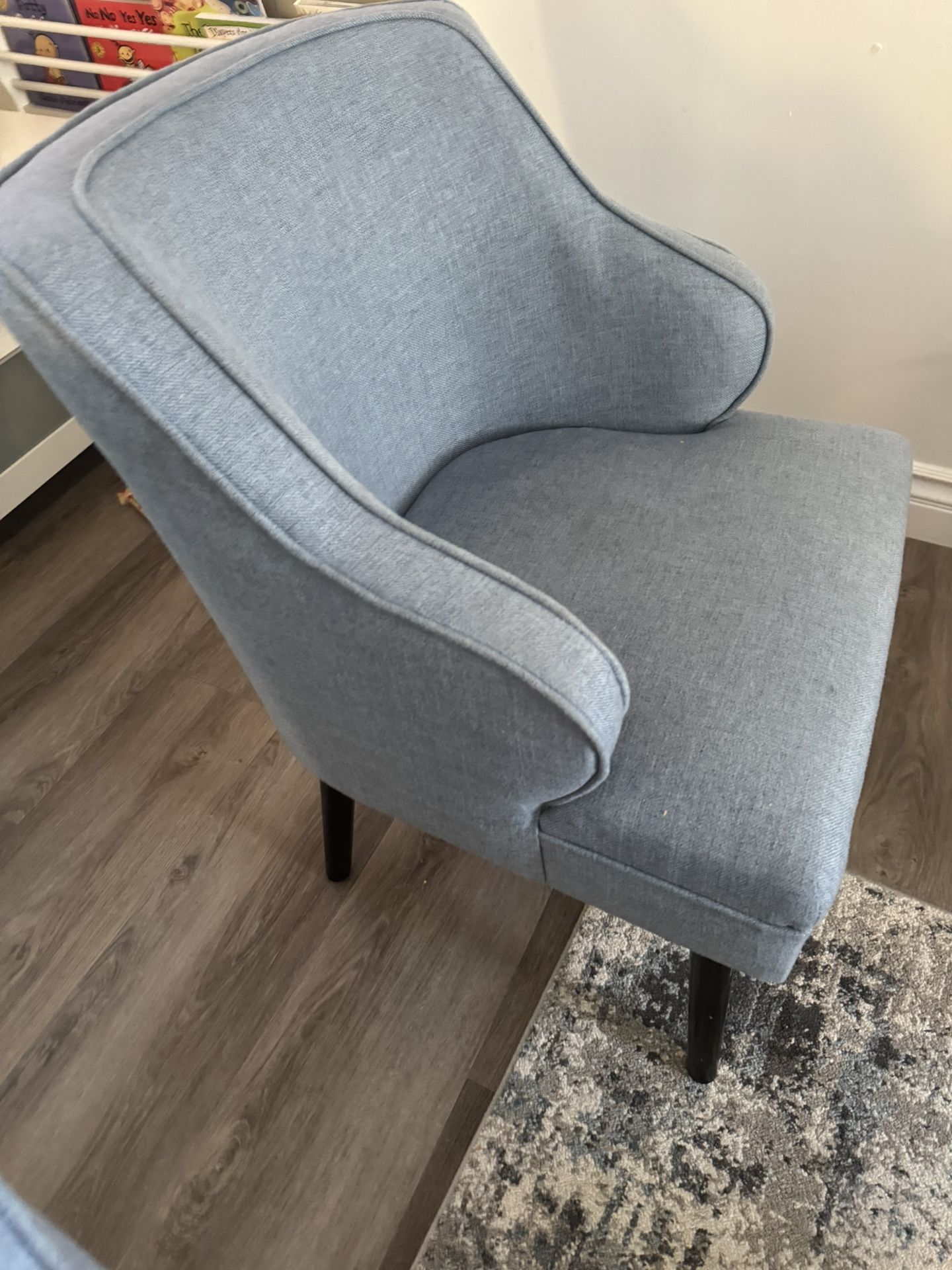 Blue Accent Chair