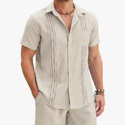 Shirt Shirts Guayabera Linen Suit   1 sustainability certification