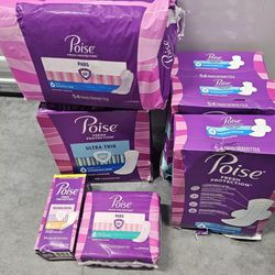 Assorted Poise Pads
