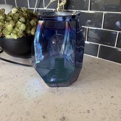 Scentsy Blue Iridescent Burner