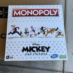 Hasbro Disney Mickey and Friends Monopoly Game