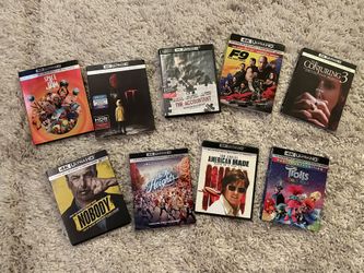 Like New 4K UHD Blu-rays