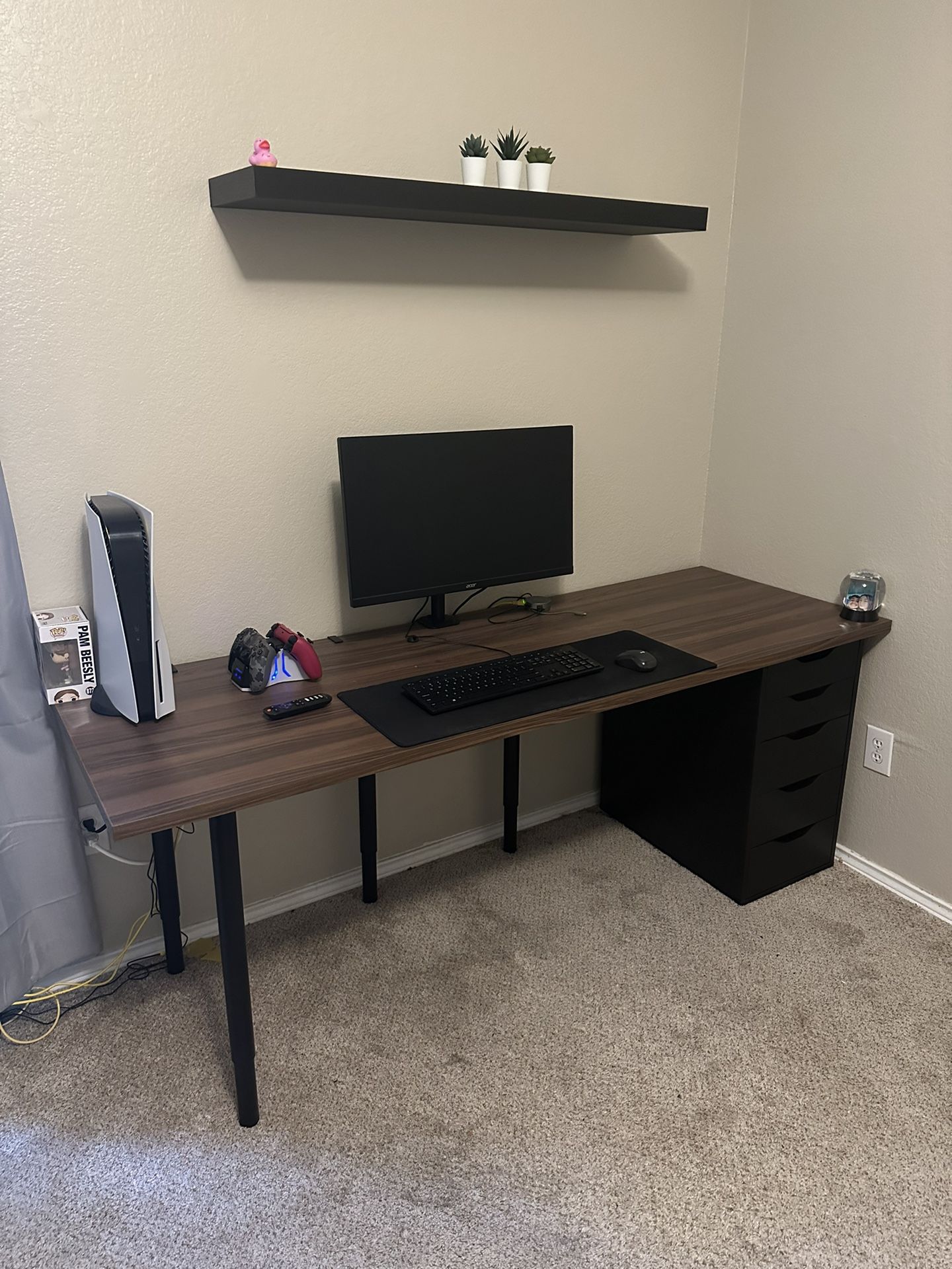 Ikea Desk Setup