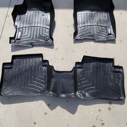 WeatherTech 2017 Accord Front Back Trunk Floor Mats