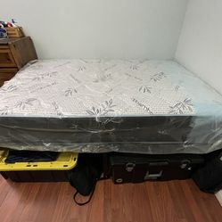 Full Size Mattress W/ Frame 