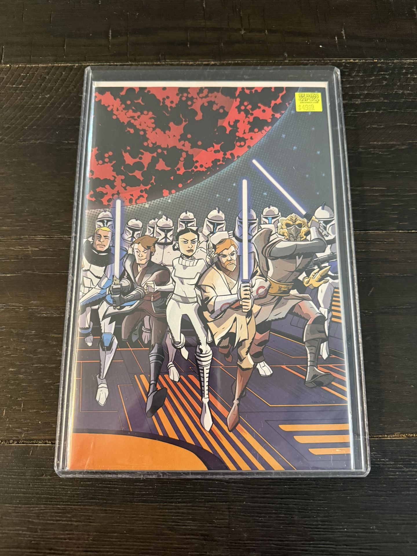 Star Wars Clone Wars Comic Book