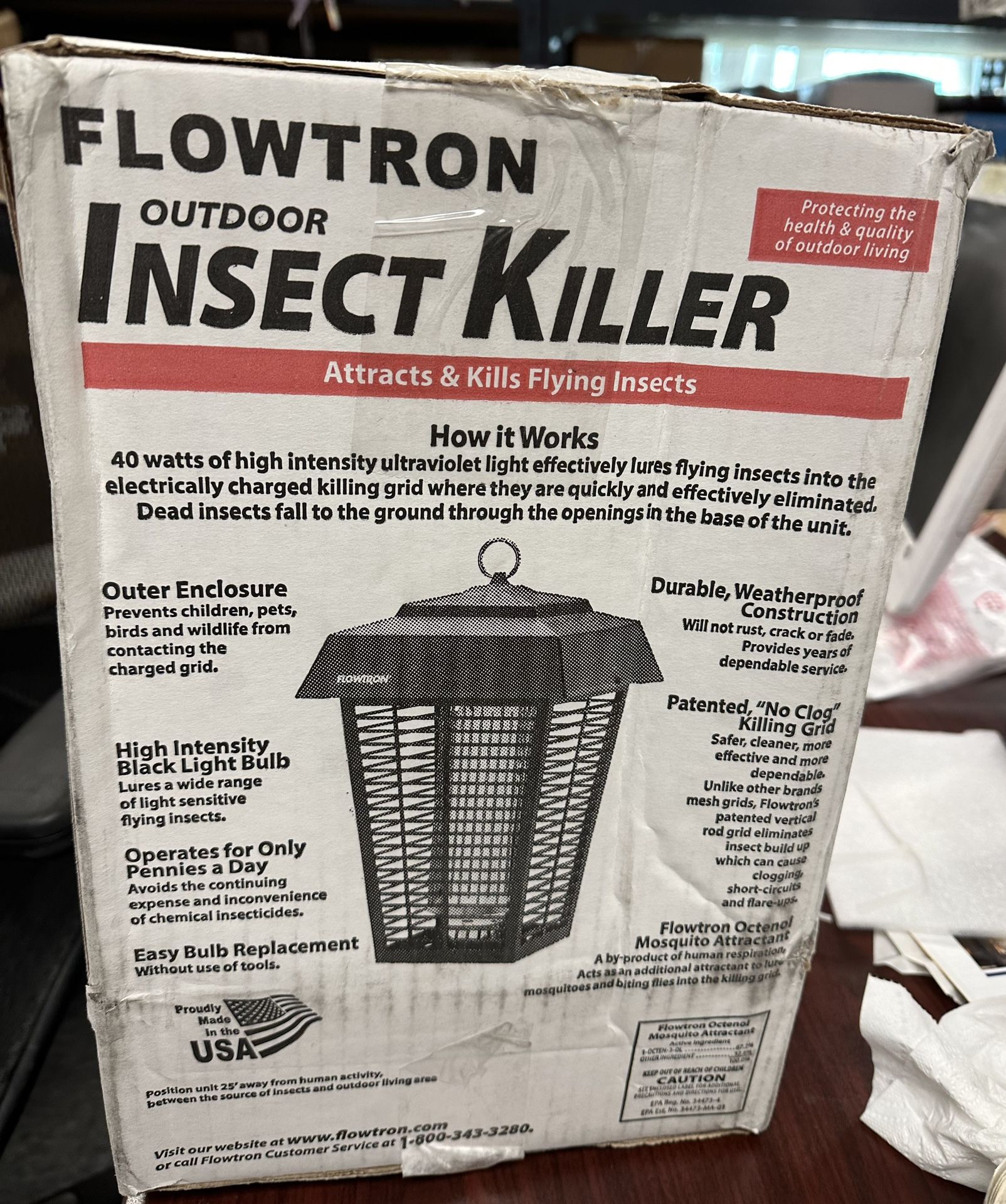 Flowtron BK40D Electronic Insect Killer, 1 Acre Coverage for Sale in