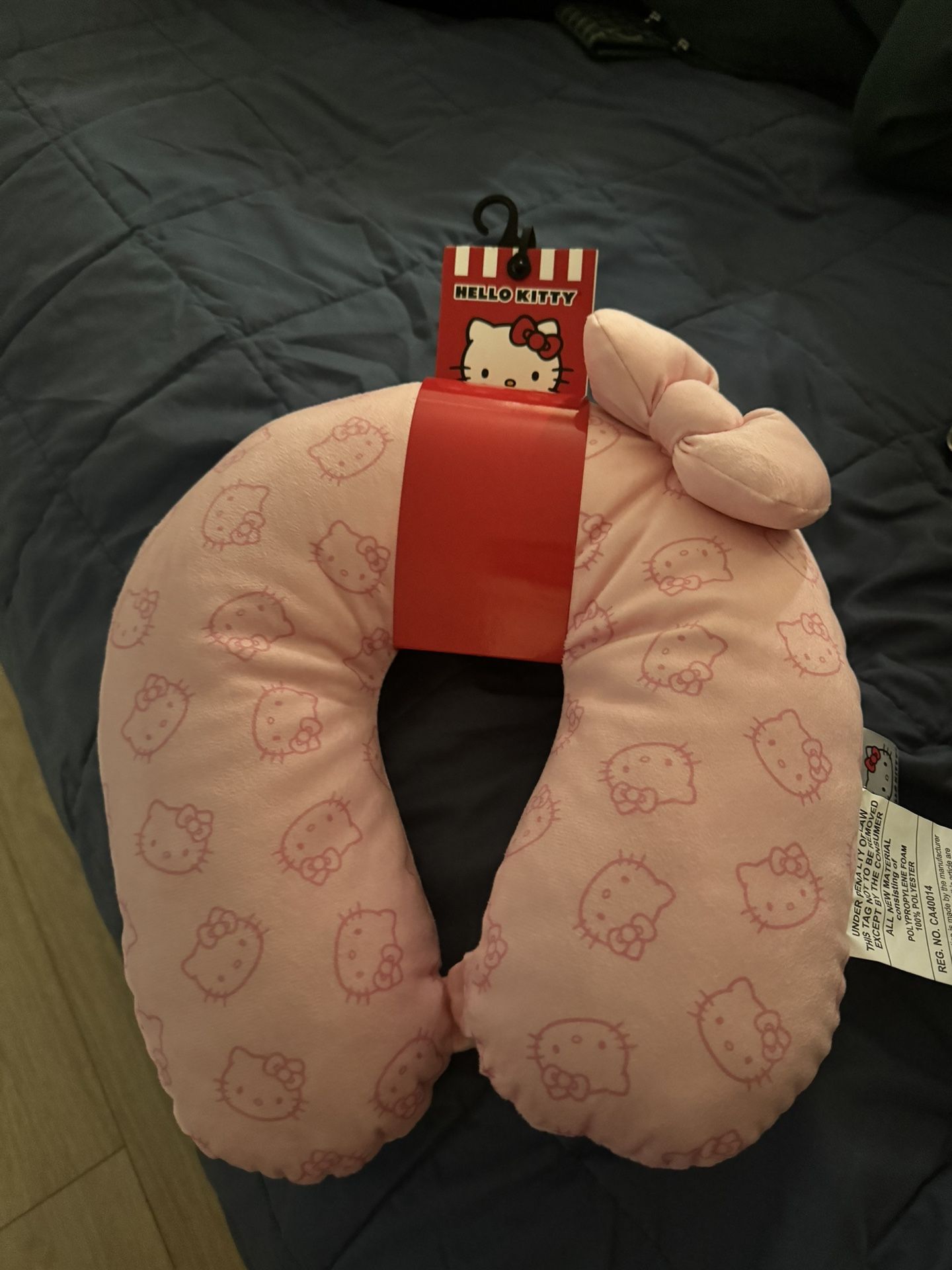 Hello Kitty Pink Travel Neck Pillow 