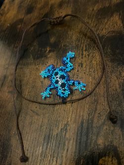 Beaded frog