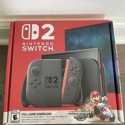 Switch 2 Console + Mario Cart Bundle