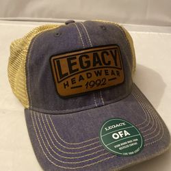 Legacy denim trucker hat cap Levi’s Evisu RRL Ralph Lauren Country Americana 