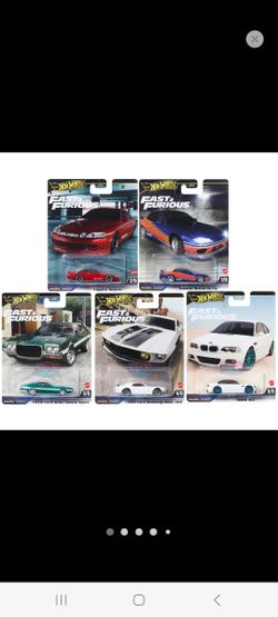 Hotwheels Fast And The Furious Set